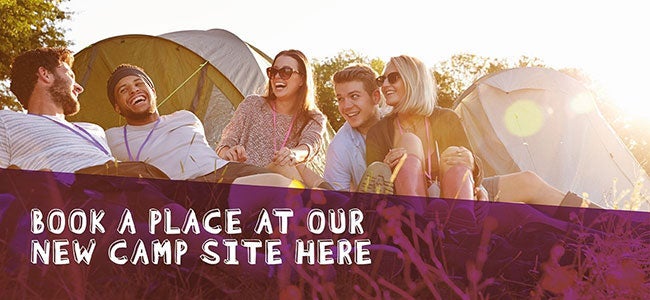 camp site banner