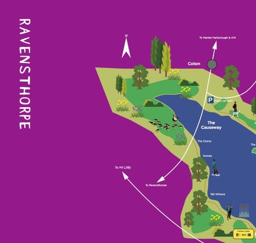 Ravensthorpe Reservoir Map
