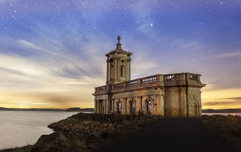 Getting married at Normanton Church in Rutland Water