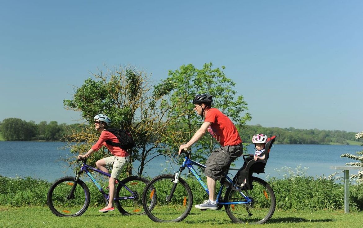 Cycling in Rutland Water