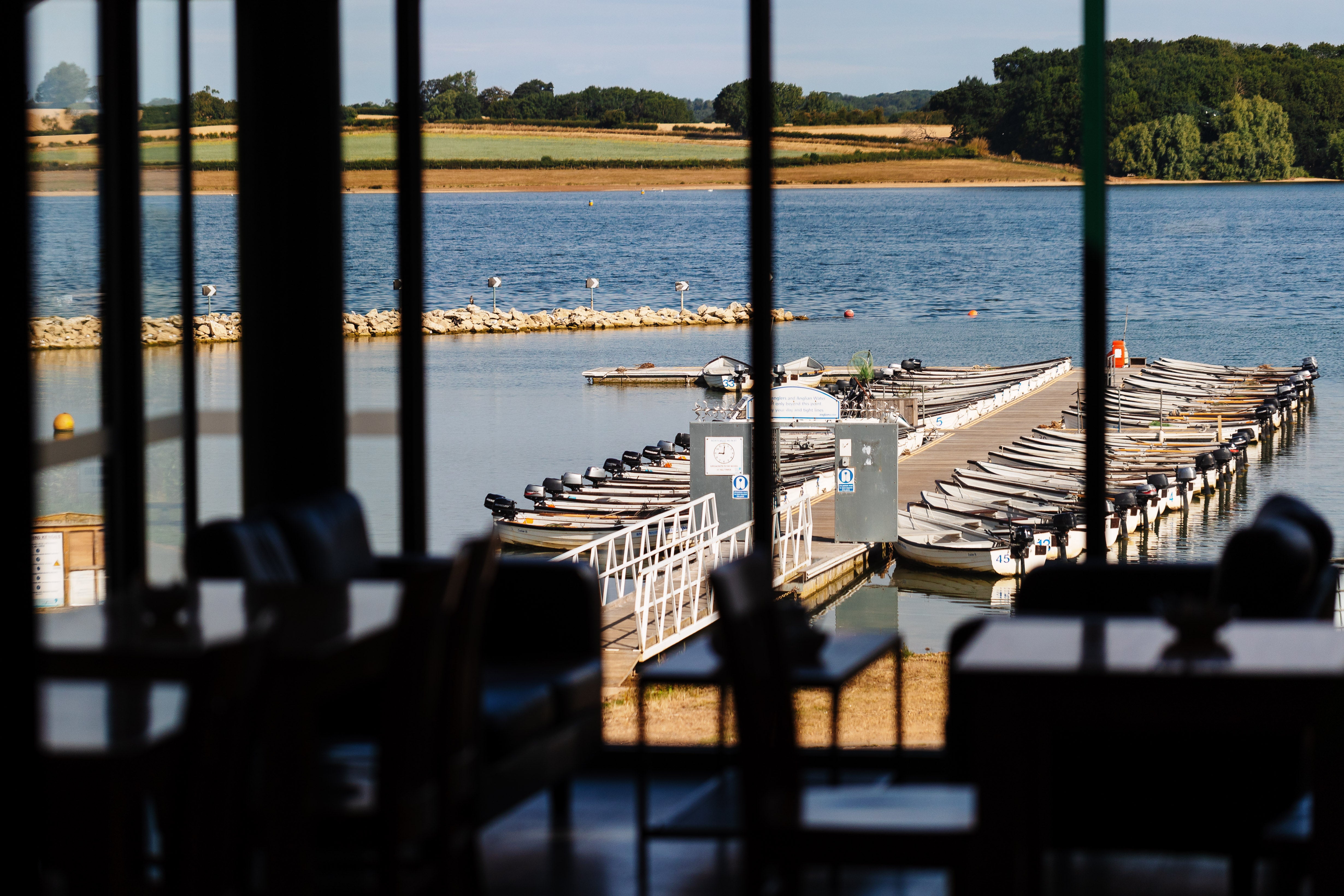 Rutland Water Cafe View