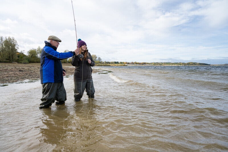 Beginners fly fishing course